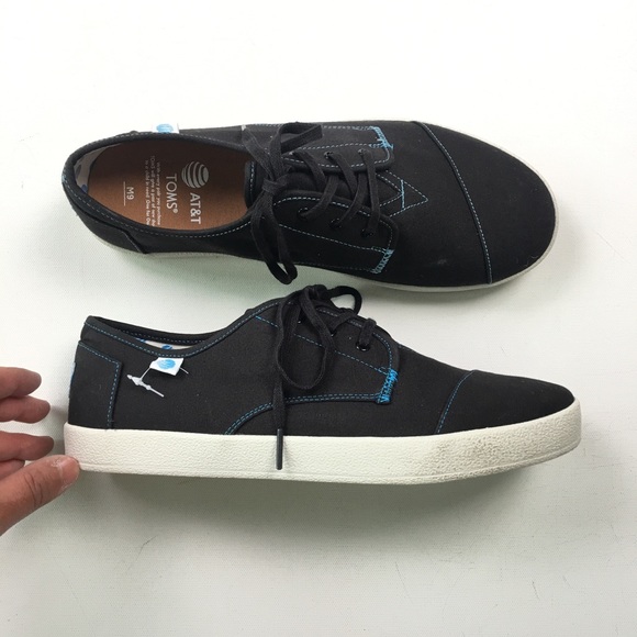 Toms Shoes Toms Mens Black Att Shoes 9 B8 Poshmark